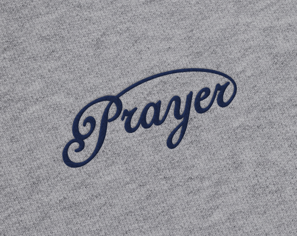 EMBROIDERED SIGNATURE HOODIE