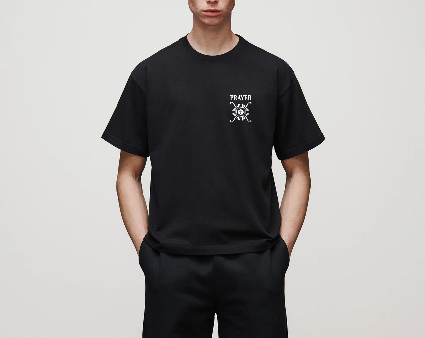 CERAMIC EMBLEM TEE