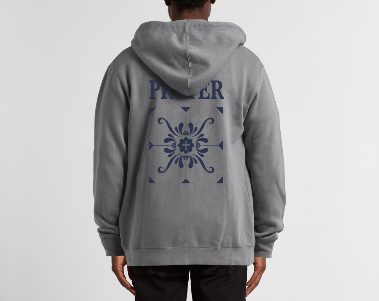 CERAMIC EMBLEM ZIP HOODIE